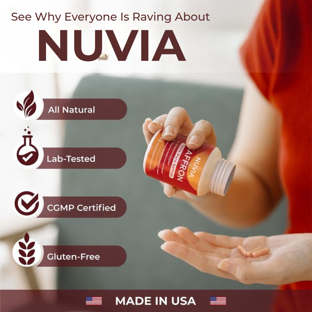 Saffron Plus+ Capsules Nuvia