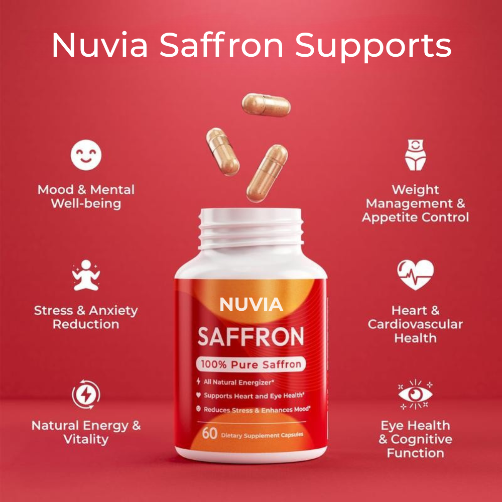 Saffron Plus+ Capsules Nuvia