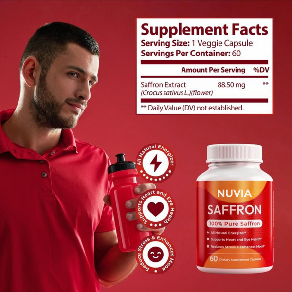 Saffron Plus+ Capsules Nuvia